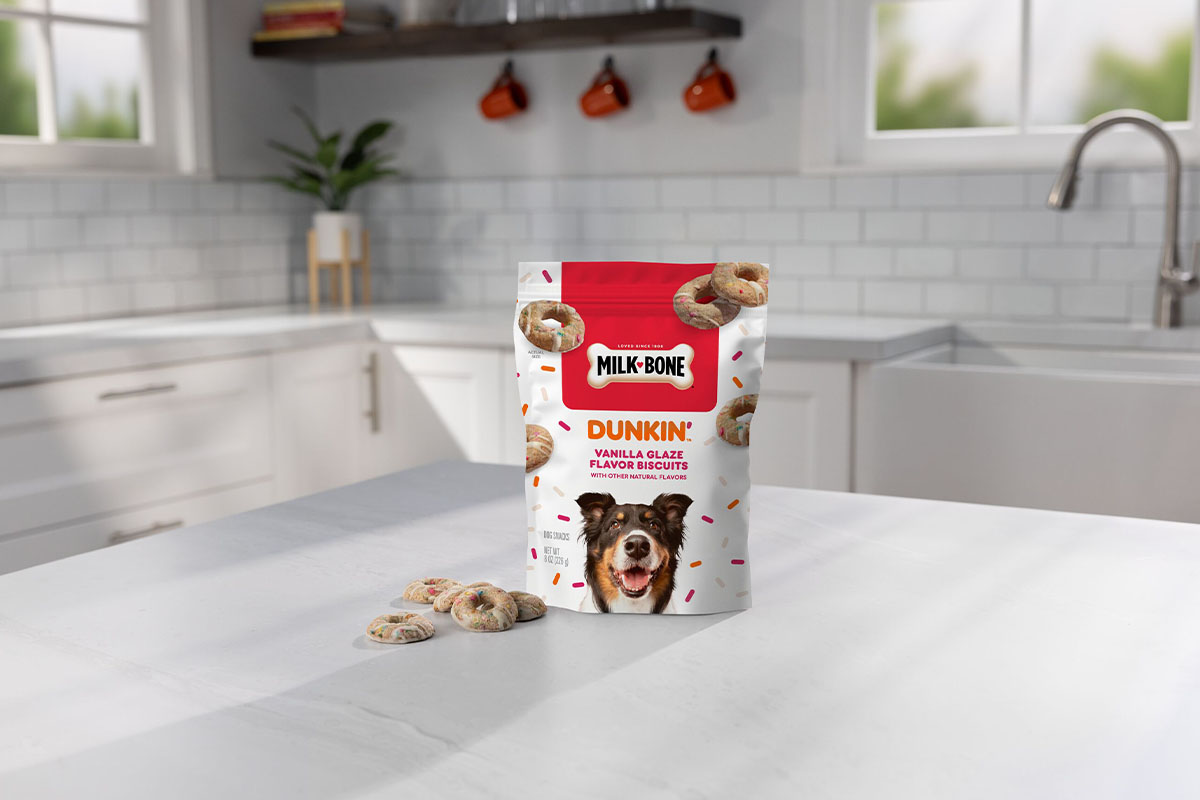 Milk-Bone partners with Dunkin' for new donut-inspired dog treat